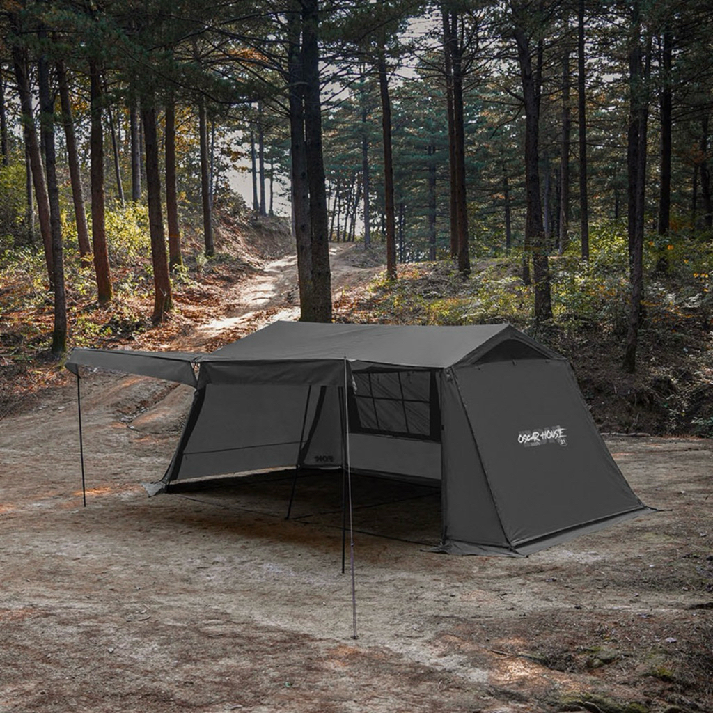 ‼️พรีออเดอร์‼️KZM OUTDOOR - WILD FIELD OSCAR HOUSE CHARCOAL 5P