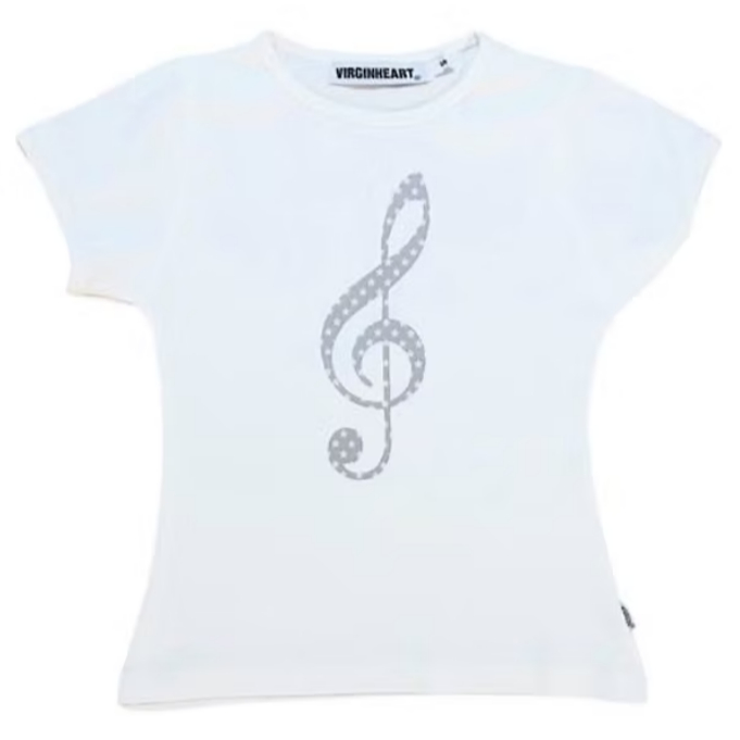 VGH MELODY BABY TEE - WHITE