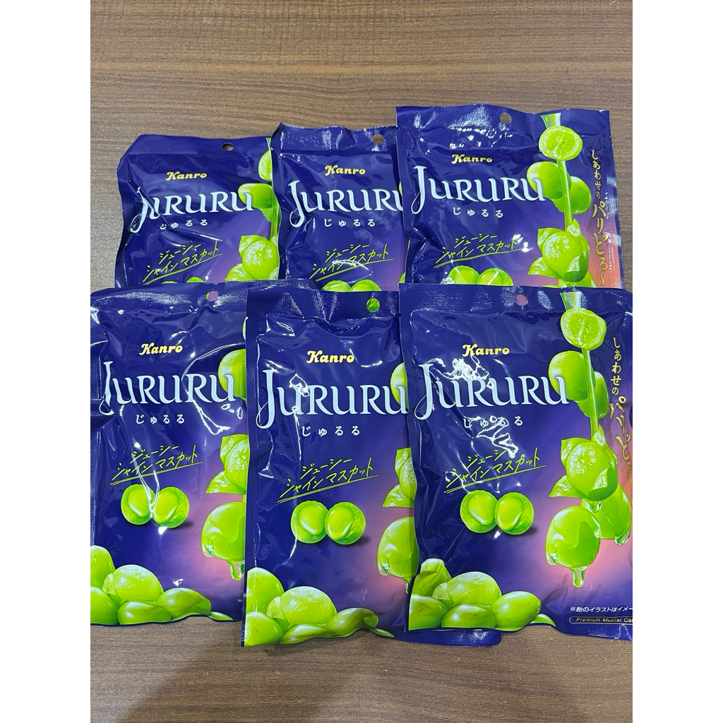 ลูกอม Kanro Jururu Shine Muscat สินค้าตัวดังในญี่ปุ่น