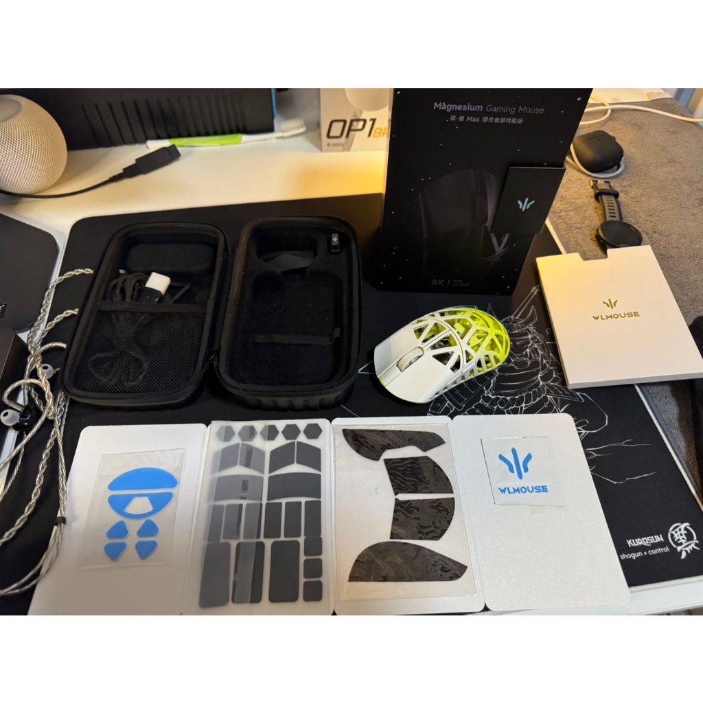⚪️ WLmouse Beast X Max สีขาว–เหลือง   (ปก. 03/2026)