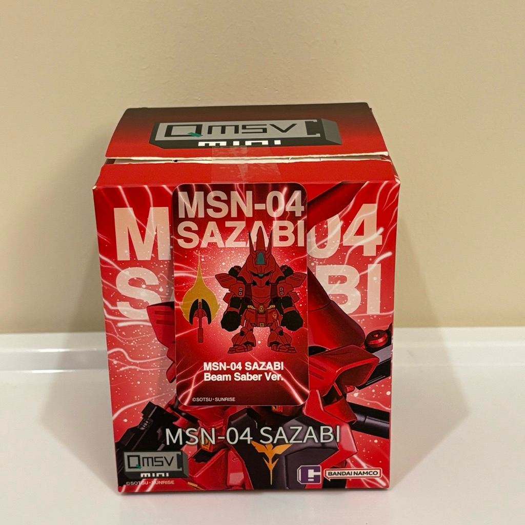 ✅ มือหนึ่งเเกะเช็คการ์ด ✅ QMSV MSN-04 Sazabi Beam Saber Ver.