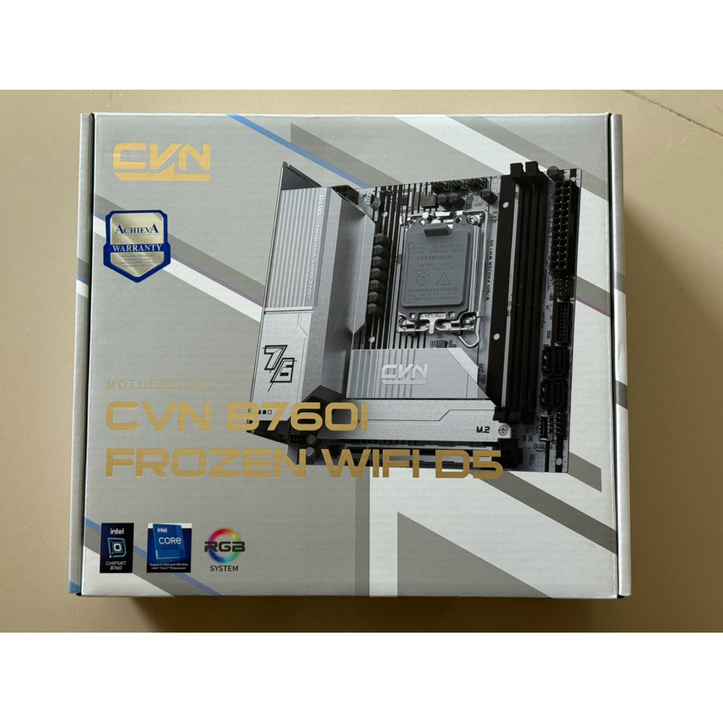 B760I COLORFUL CVN FROZEN WIFI D5 มือ 1 (ประกันศูนย์ไทย มีของพร้อมส่ง)