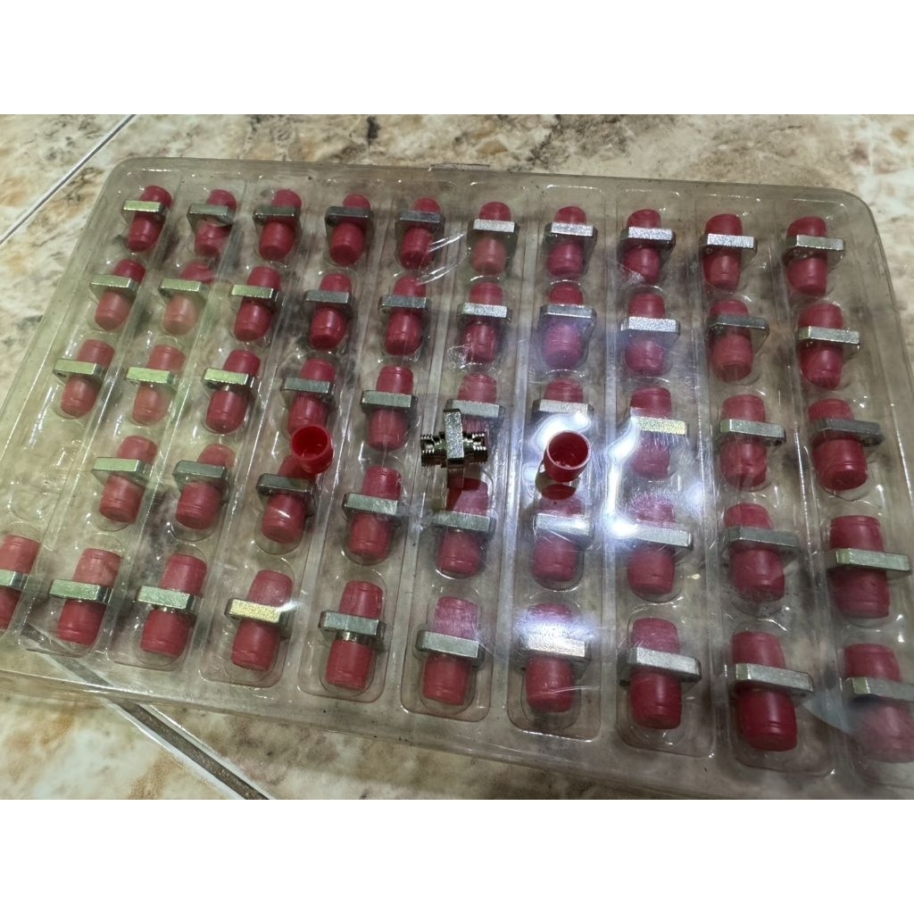 Fc-Fc connector square type (fiber optic) ราคาต่อชิ้น