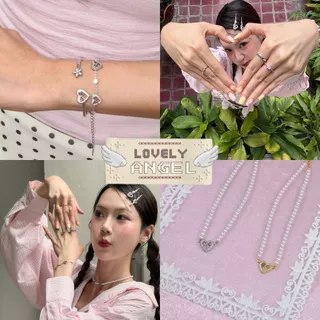 สร้อยคอ Lovely Angel Pearl Necklace - The Green Box