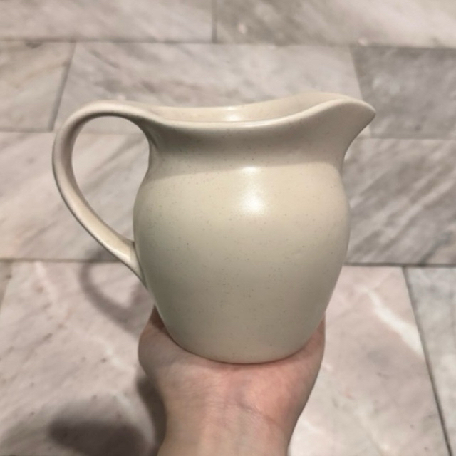 เหยือก เหยือกน้ำ เหยือกกระเบื้อง สีครีม มี 2 ขนาด - รูปที่ 3