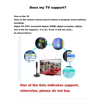 (Bangkok)เสาอากาศทีวีดิจิตอล เสารับสัญญาณทีวีดิจิตอล ราคาถูกDIGITAL TV ANTENNA รุ่น DVB-T2