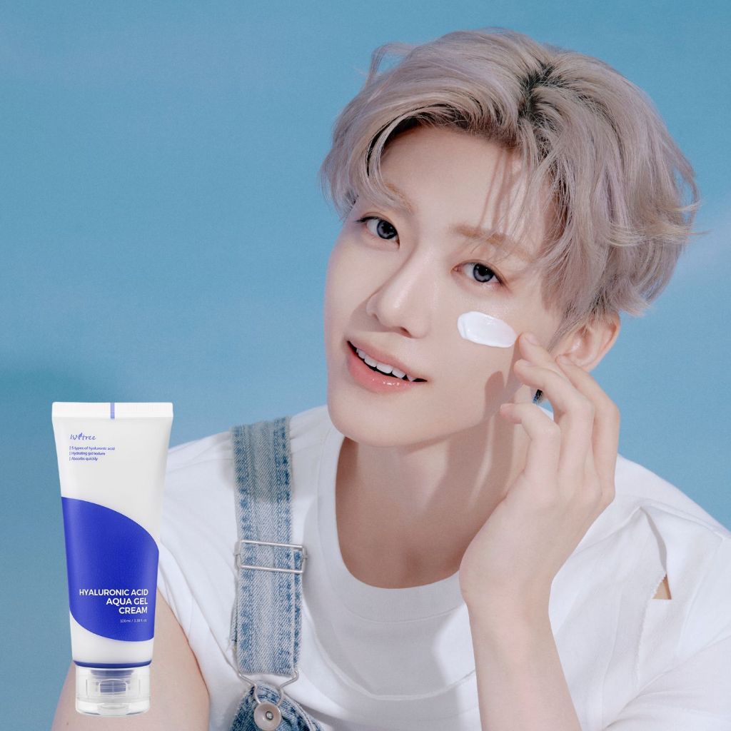 [อควาเจลครีม] ISNTREE HYALURONIC ACID AQUA GEL CREAM 100ml [383566F2]