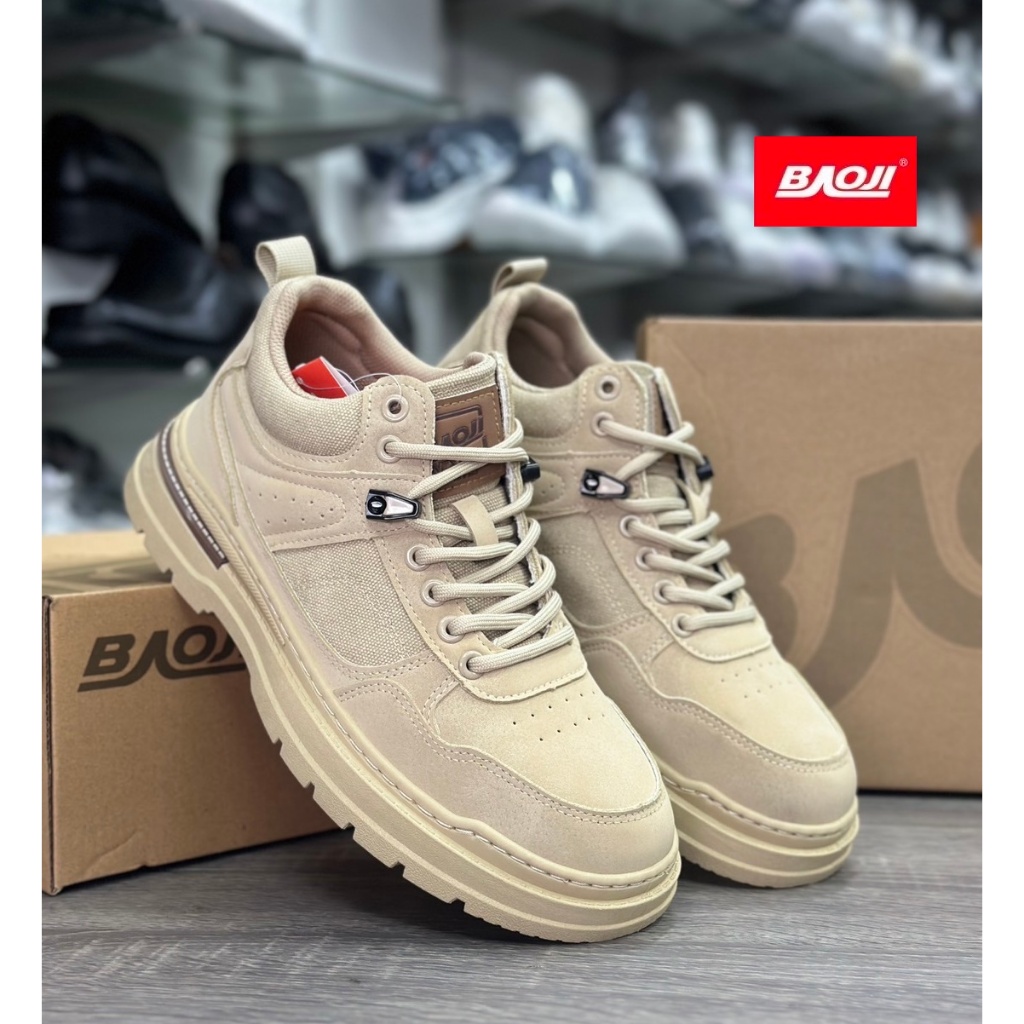 👟BAOJI บาโอจิ  รองเท้าผ้าใบ Classic Style ทรงสวย งานสวย ไซส์ 41-45 , รุ่น BRM1005 , BRM1010 - รูปที่ 7
