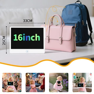 พร้อมส่ง กระดาน lcd กระดานวาดรูปเด็ก 12 /16/20 นิ้ว writing board ลบด้วยคลิกเดียว เขียนได้อย่างคล่องแคล่ว
