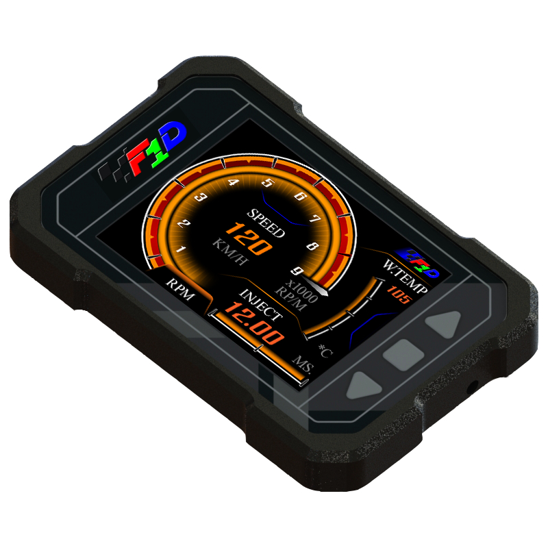 Smart Gauge มอเตอร์ไซค์ วัดค่า + แจ้งเตือน + ลบโค้ด + จับเวลา