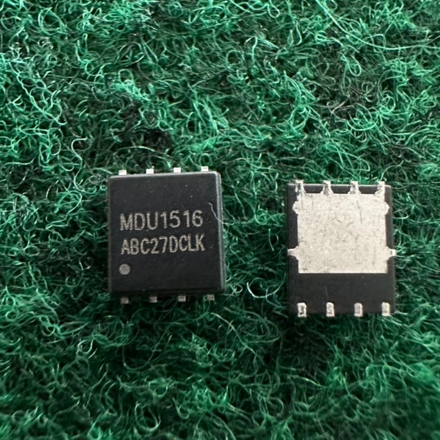 MOSFET  MDU  MDU1516 1516 , MDU1512 1512 , MDU1511 1511 , MDU2653 2653 , MDU2657 2657 ,   QFN-8 จำนวน 1 ตัว