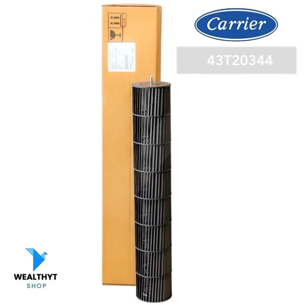 43T20344 ใบพัดลมคอยล์เย็น Carrier ใบพัดลมโพรงกระรอก โบเวอร์แอร์ แคเรียร์ อะไหล่แอร์ ของแท้ศูนย์