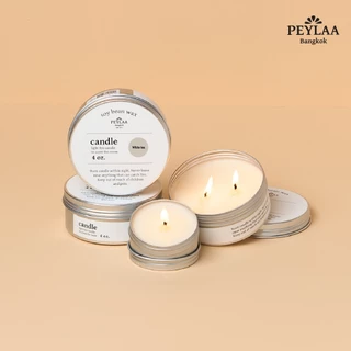 PEYLAA / Candle 4 oz / เทียนหอม เพ-ลา เทียนจุดสร้างบรรยากาศ