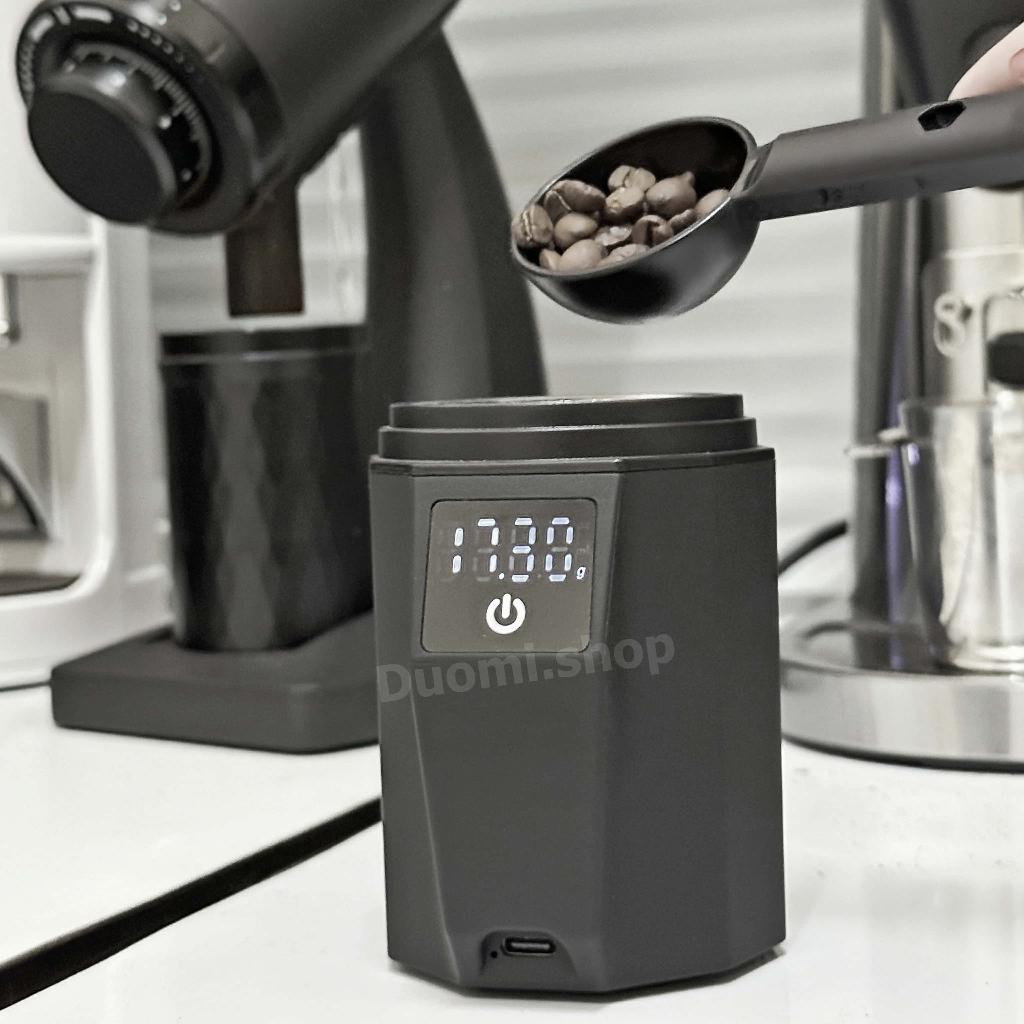 Coffee Weighing Scale Dosing Cup โดสซิ่งคัพ มีตาชั่งในตัว เครื่องชั่งเมล็ดกาแฟ เครื่องชั่งดิจิตอล