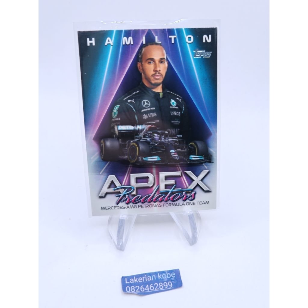 การ์ด f1 2021 topps lewis hamilton