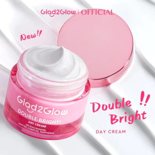 Glad2Glow Tone Up Lychee Vitamin Water Cream SPF30 PA++ Moisturizer มอยเจอร์ไรเซอร์ ครีม ครีมทาหน้า โทนอัพ