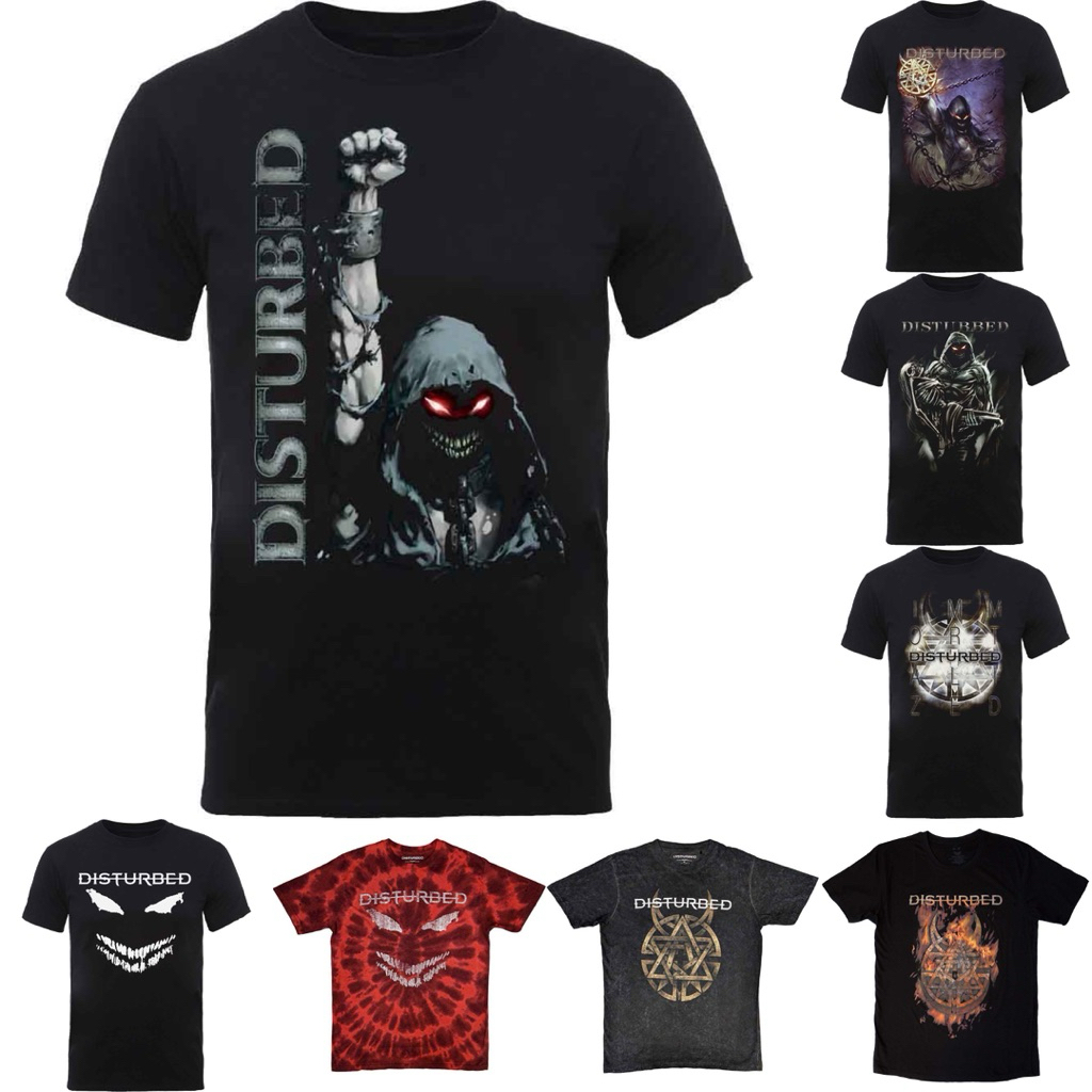 เปิด PREORDER เสื้อวง DISTURBED T-SHIRT ลิขสิทธิ์ของแท้ UK