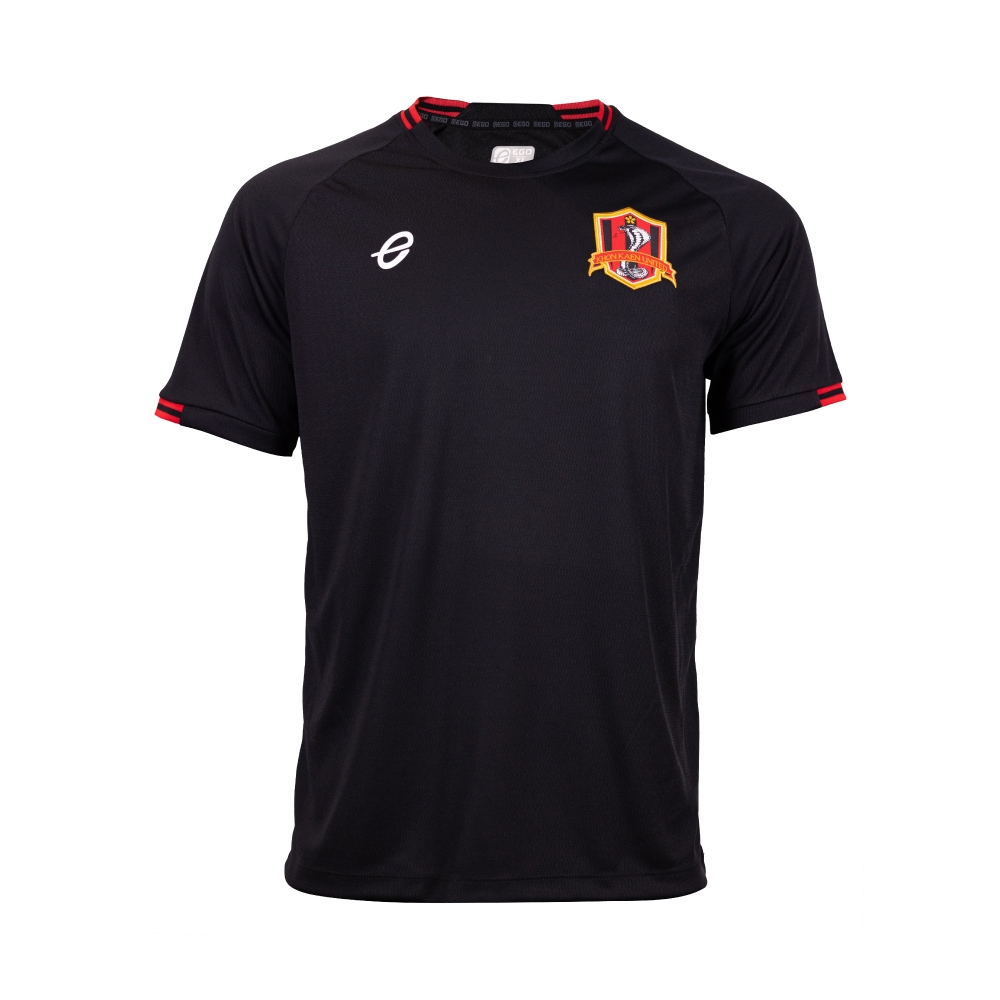 EGO x KKUTD เสื้อซ้อมสโมสรขอนแก่น ยูไนเต็ด ฤดูกาล 2025/26 (สีดำ)
