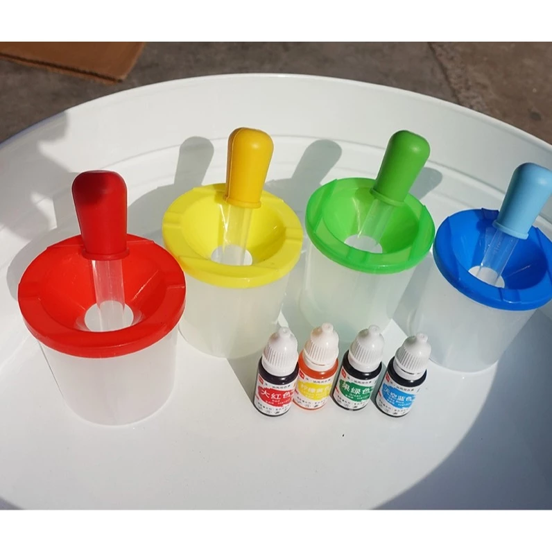มาใหม่ ! แก้ว+หลอดหยด เซ็ท 4 สี แก้วน้ำเด็ก Sensory Play ของเล่นเด็ก เสริมทักษะ พัฒนาการ เล่นได้หลากหลายแบบ thumbnail 7