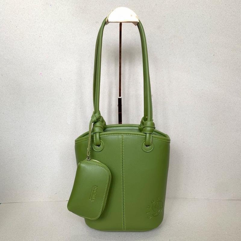 269 กระเป๋างานแท้ NIDORA รุ่นหนังหนาพรีเทียม (ใบกลาง)รุ่นยอดฮิต ใบขนาดกลาง พอดีตัวน่ารัก ขนาดความ กว