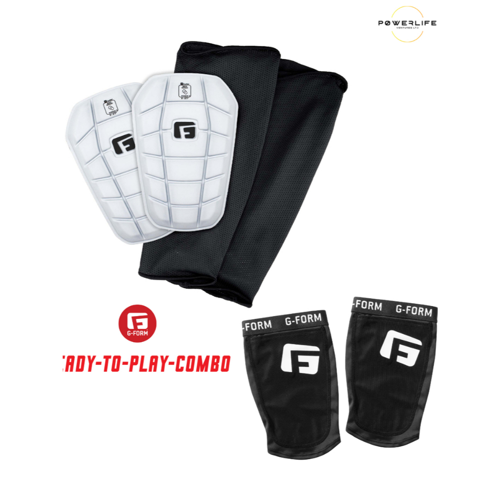 ของแท้ 100% G-FORM PRO-S BLADE SHINGUARDS & Retention Sleeve แพ็คสนับแข้งและปลอกพรีเมี่ยม แบรนด์อเมริกา