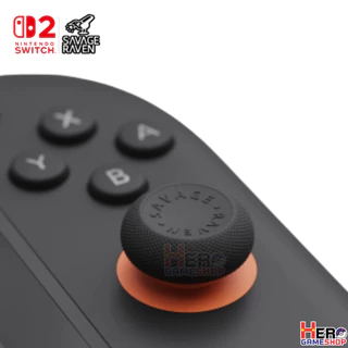 Savage Raven by Skull & Co. Thumb Grip Set for Nintendo SWITCH 2 🎮เซ็ทอนาลอค 3 แบบ 6 ชิ้น🎮พร้อมส่งจากไทย