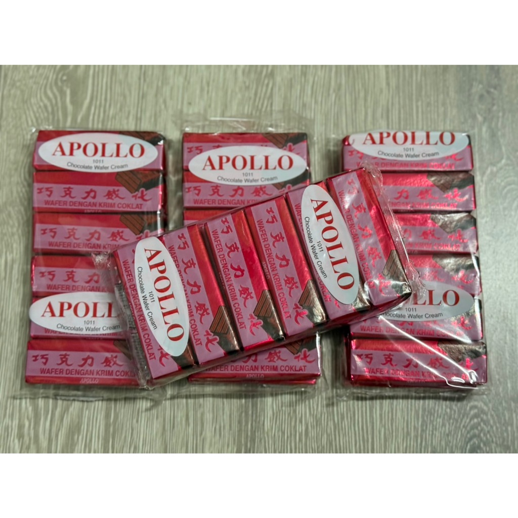 ช็อกแดง เวเฟอร์ในตำนาน ช็อกโกแลตApollo