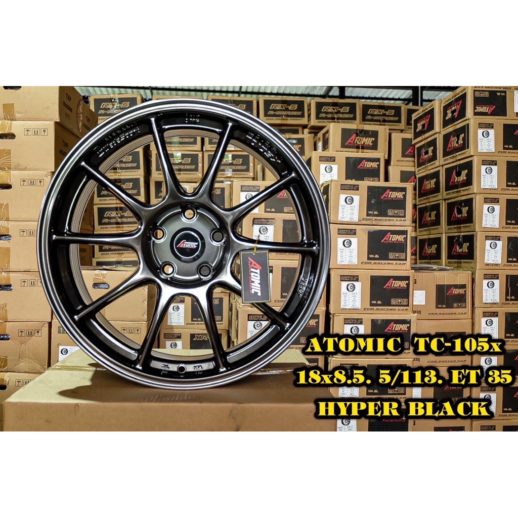 ล้อแม็กซ์ Tc105X ขอบ18 5/114 และ 5/112 สำหรับ รถ Benz Mg มีรับประกัน 5 ปี ราคาต่อสี่วง