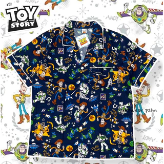 ชุดนอน ผ้าคอตตอนเชิ้ต Toy story (รอบอก42-46) ลิขสิทธิ์แท้