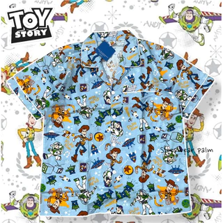 ชุดนอน ผ้าคอตตอนเชิ้ต Toy story (รอบอก42-46) ลิขสิทธิ์แท้