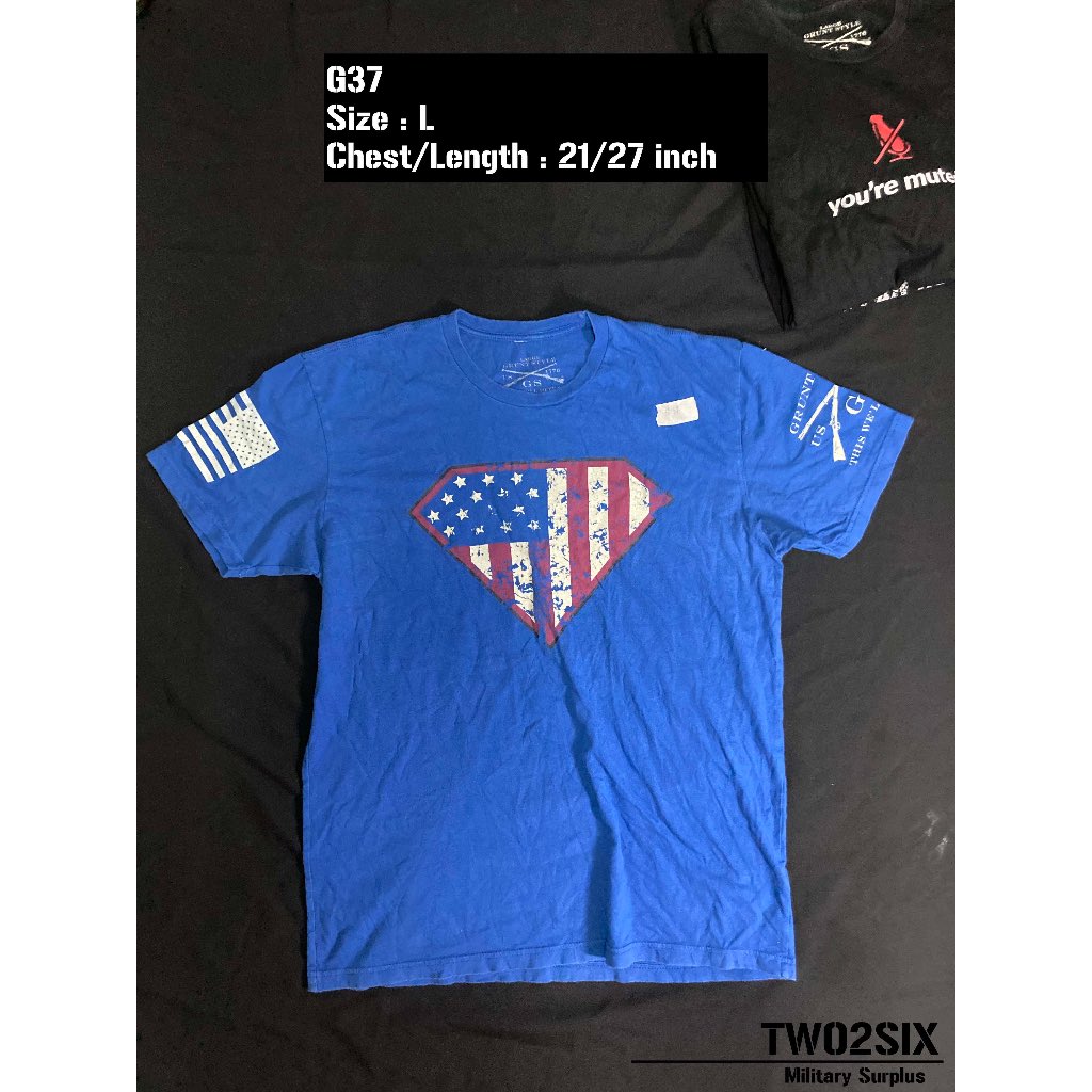 เสื้อยืด Grunt style เสื้อทหารเสื้อลายพรางเสื้อทหารอเมริกาแท้ มือสอง combat shirt