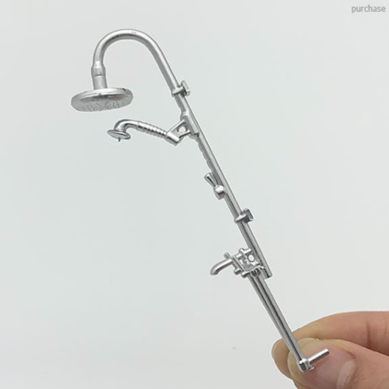 โมเดล ฝักบัว ของตกแต่ง โมเดลห้องน้ำ ฉากอาบน้ำ ของตกแต่งโมเดล ร้านไทยพร้อมส่ง ส่งไวได้ของเร็ว