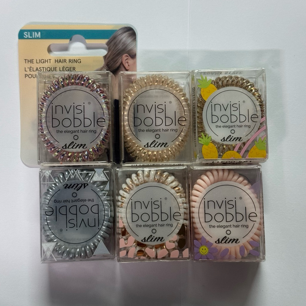 ยางมัดผม invisubobble ของแท้ 💯% รุ่น slim และ extra slimราคาต่อเส้น