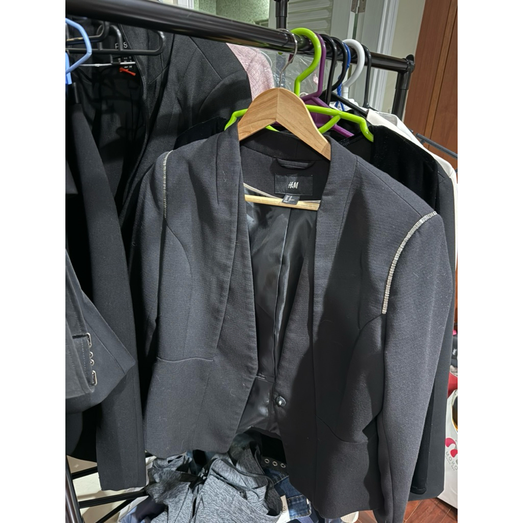 h&m blazer size eur 42