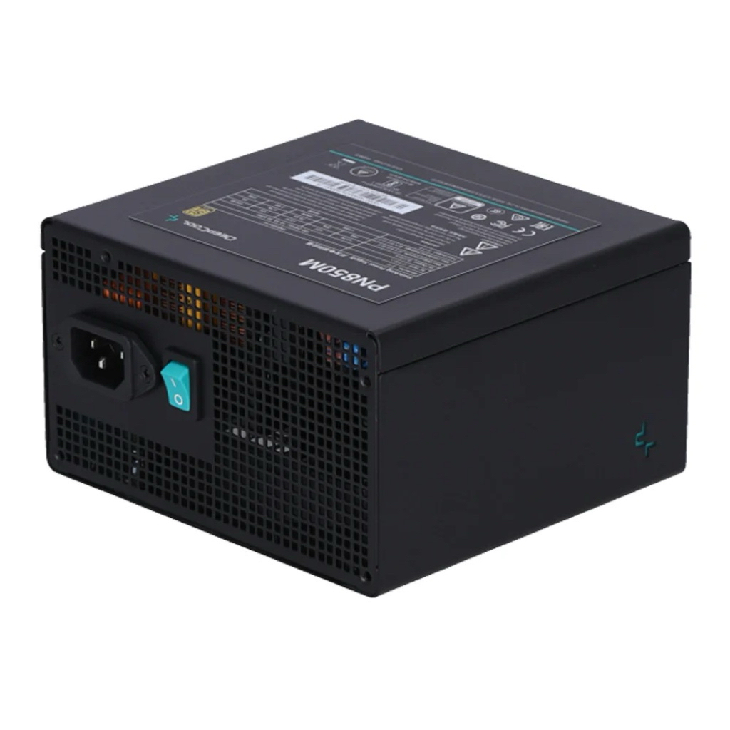 POWER SUPPLY (อุปกรณ์จ่ายไฟ) DEEPCOOL PN850M - 850W 80 PLUS GOLD BLACK ATX