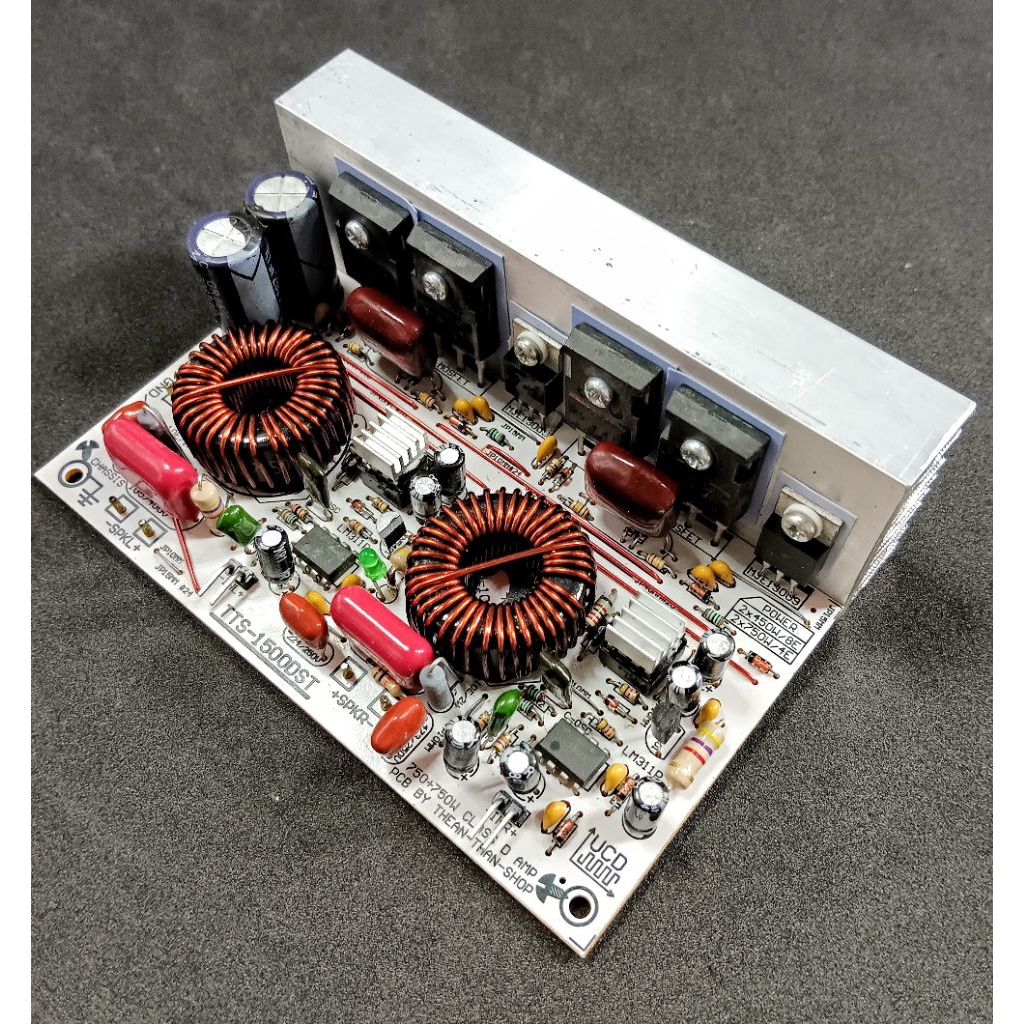 TTS-1500DST บอร์ดClass D บอร์ดคลาสดี 750+750W