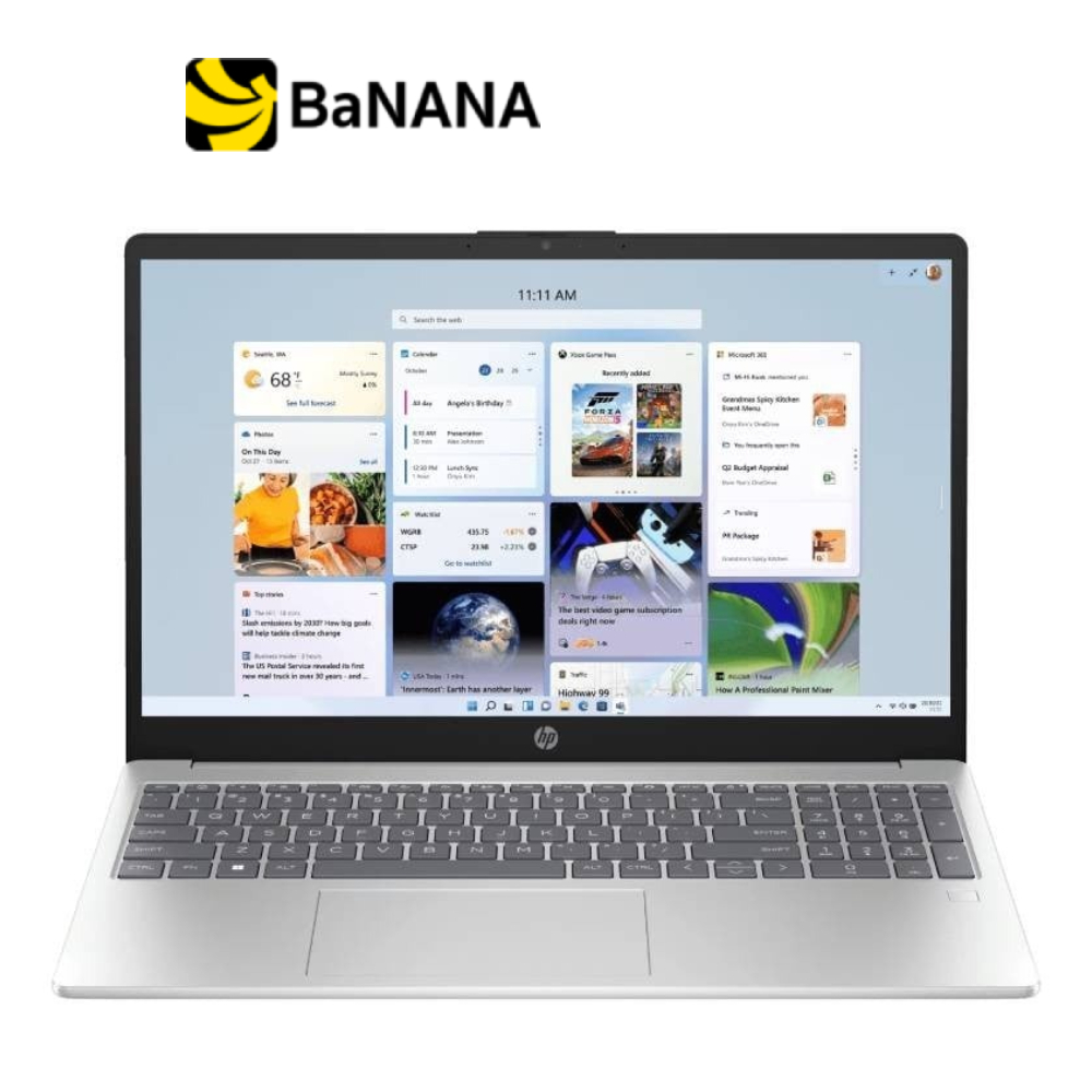 โน๊ตบุ๊ค HP 15-fd0493TU Natural Silver by Banana IT