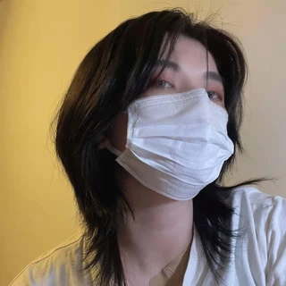 วิกผมสั้น ญี่ปุ่น มัลเล็ตหัว Ins วิกผมหางหมาป่า ผู้ชายและผู้หญิง สามารถสวมใส่วิกผมหัวซามูไร คอสเพลย์ วิกผมเต็มหัว