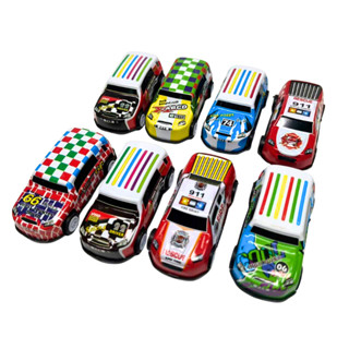 โมเดลรถของเล่น 1 ถุง 30 คัน แบบมีลาน รถแข่ง รถของเล่น รถจิ๋ว