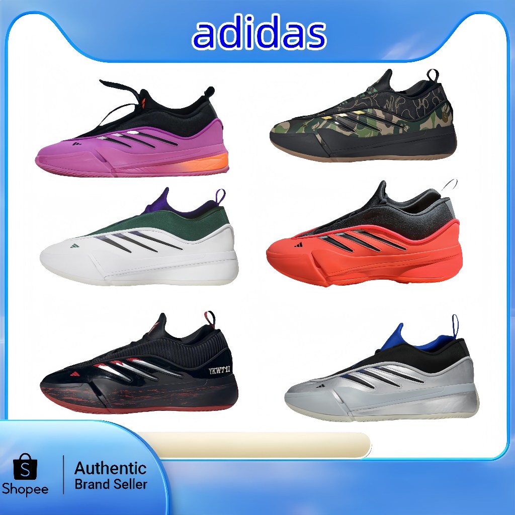 {เป็นของแท้ 💯} BAPE x adidas Dame 9  รองเท้า รองเท้าวิ่ง รองเท้ากีฬา ยืดหยุ่น