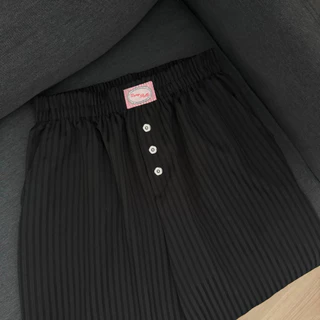 Dopey.Puffy / Luna Pants กางเกงขายาวลายทาง ผ้า cotton (A03)