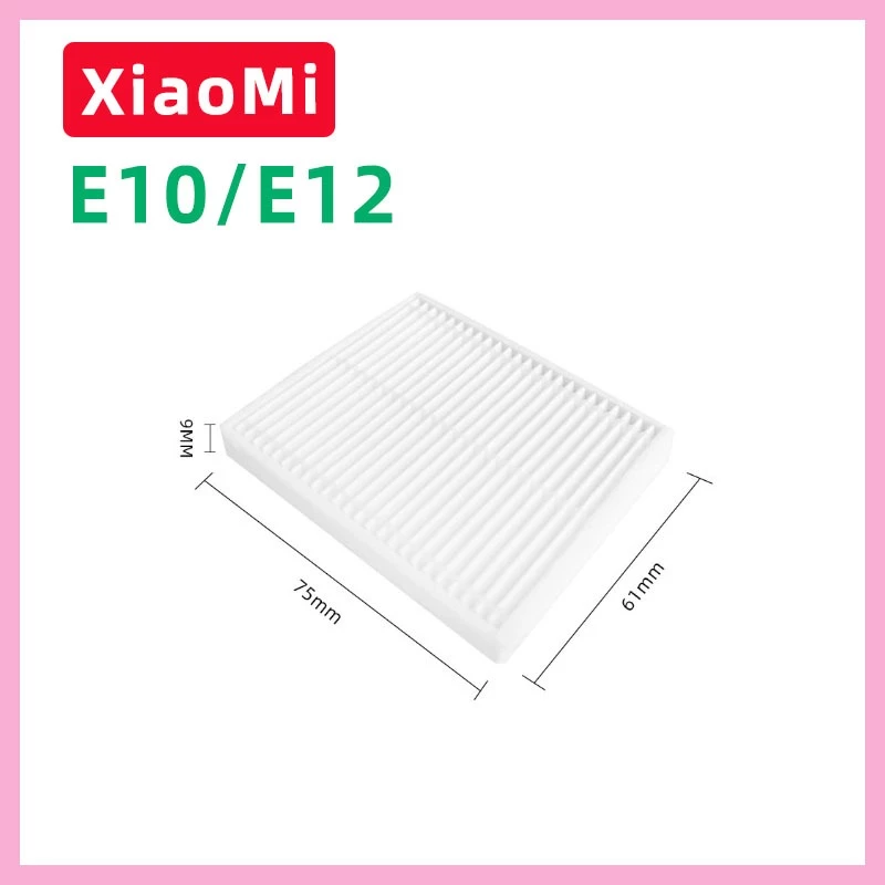 อะไหล่ Xiaomi Robot Vacuum E10/E12 ผ้าถู ฟิลเตอร์ แปรงข้าง thumbnail 6