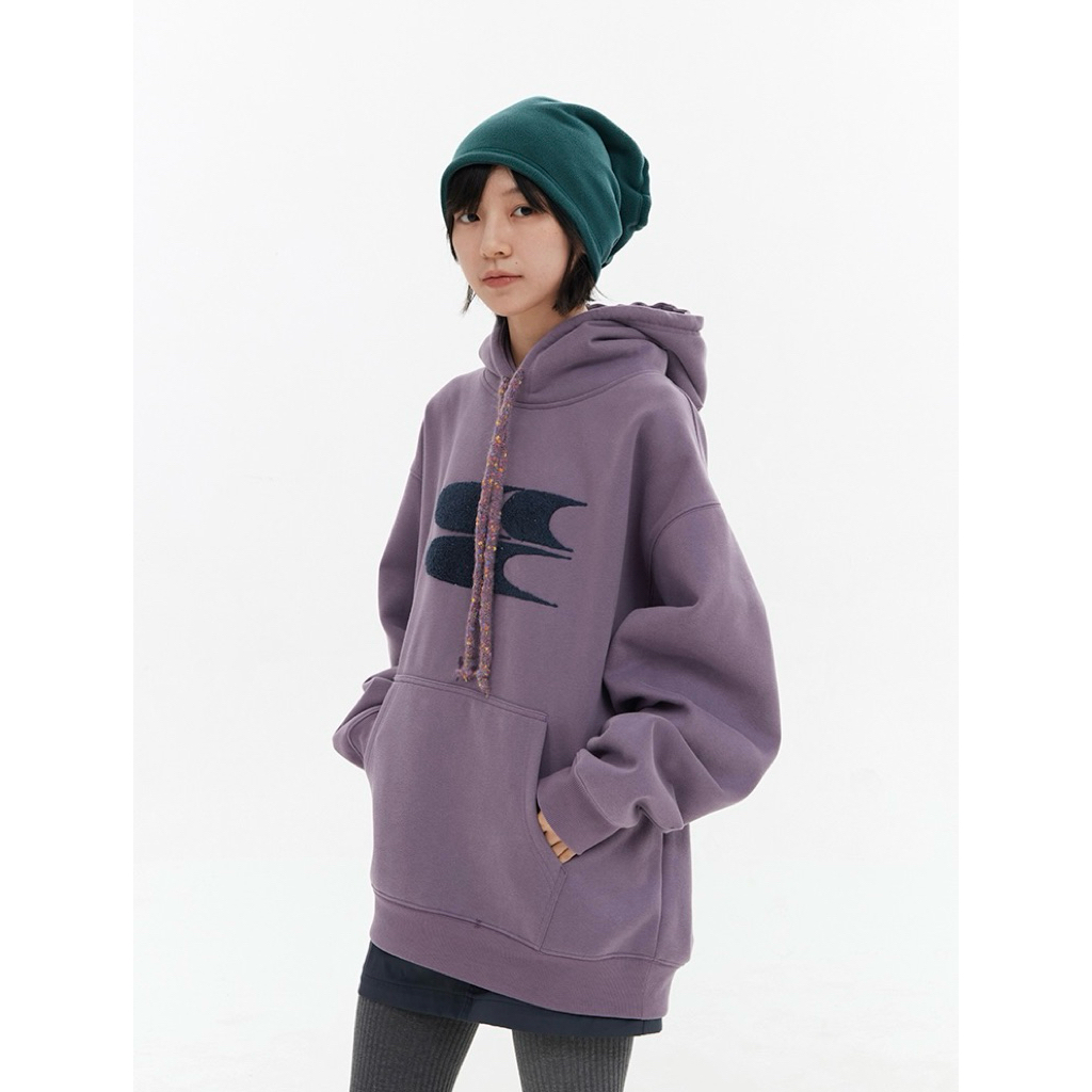 CryingCenter เสื้อกันหนาวแขนยาวฮู้ดดี้ Warmer Hoodie 2024 (With Cute Drawstring) รูปที่ 6