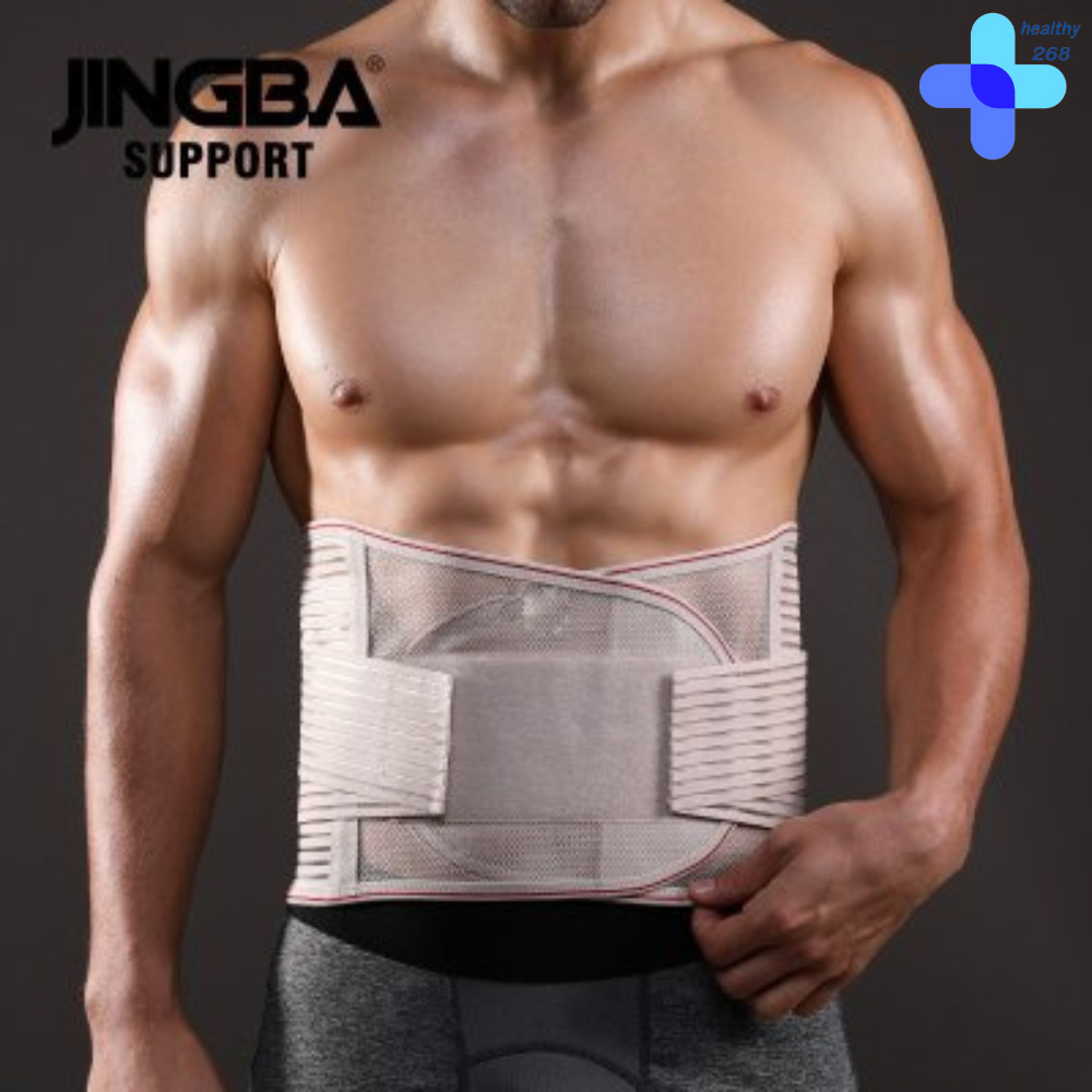 (พร้อมส่ง) รุ่นใหม่ ที่รัดหลัง ที่บล็อคหลัง เข็มขัดพยุงหลัง ช่วยเซฟหลังและเอว รับประกันสินค้า - รูปที่ 4