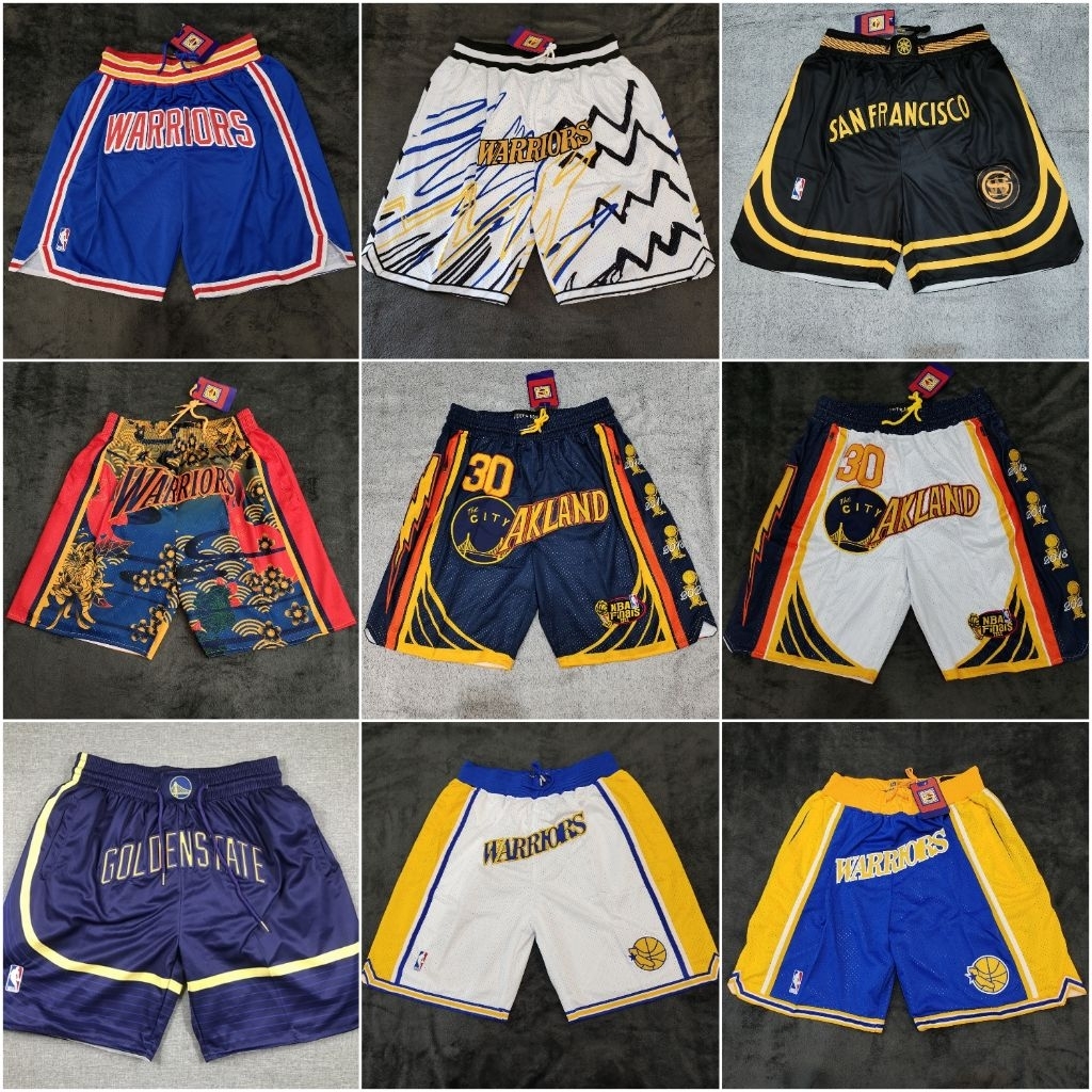 กางเกงบาส Just Don ทีม Golden State Warrior