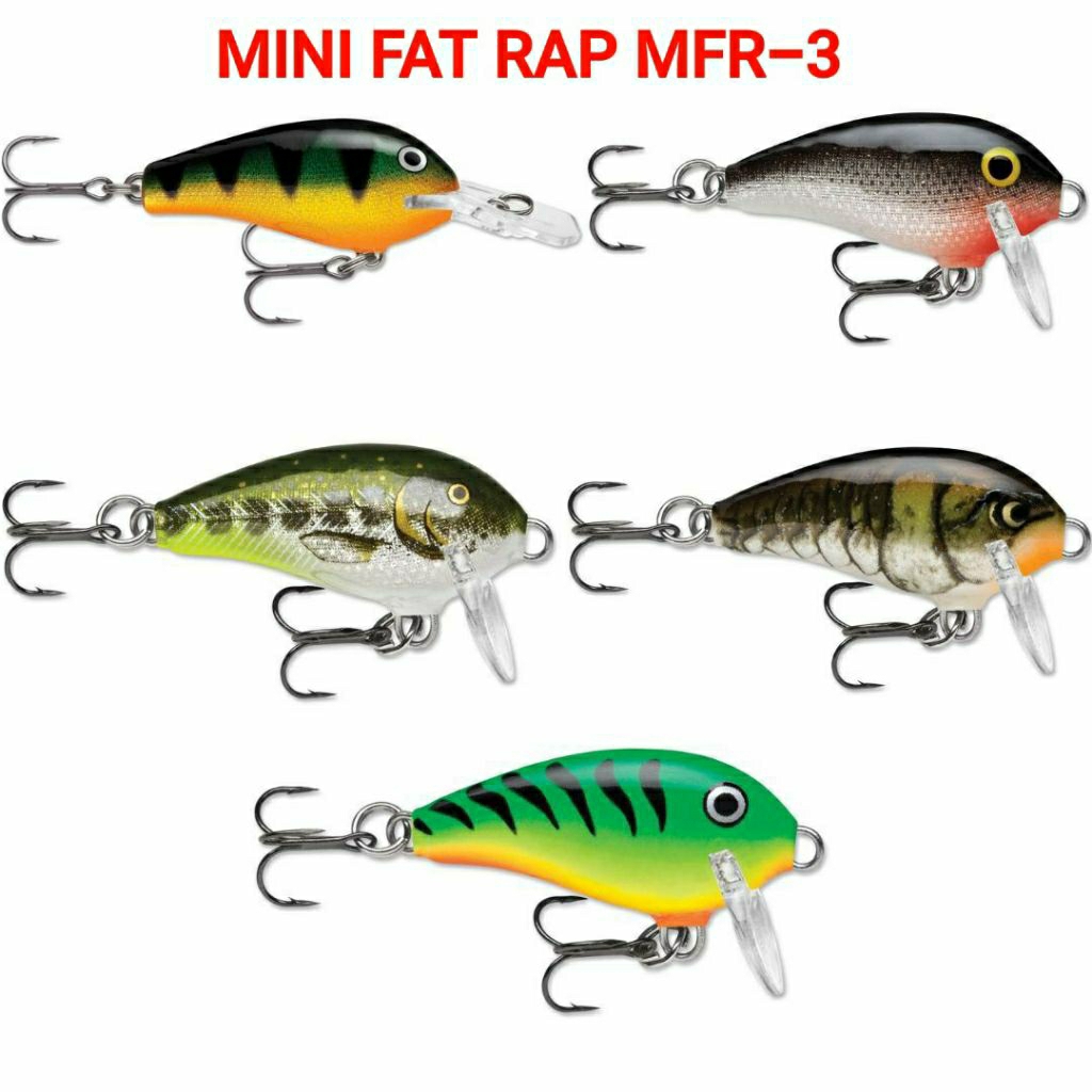 เหยื่อตกปลา RAPALA MINI FAT MFR-3 ( ESTONIA )