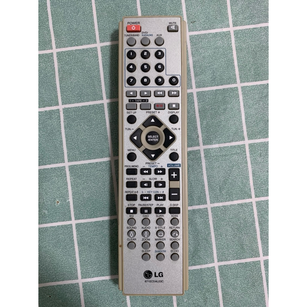 รีโมทชุดโฮมเธียเตอร์ LG มือสอง