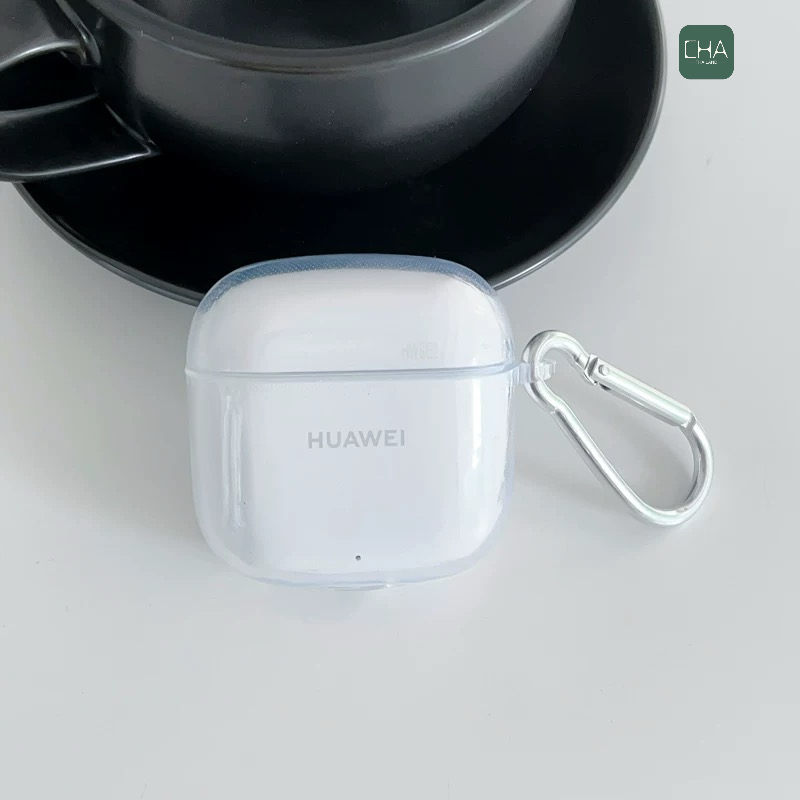 เคส TPU ใส เคสสำหรับ Huawei FreeBuds SE 2/3 หูฟังกันฝุ่นกันรอยขีดข่วนกล่องชาร์จที่มีตะขอ - รูปที่ 3