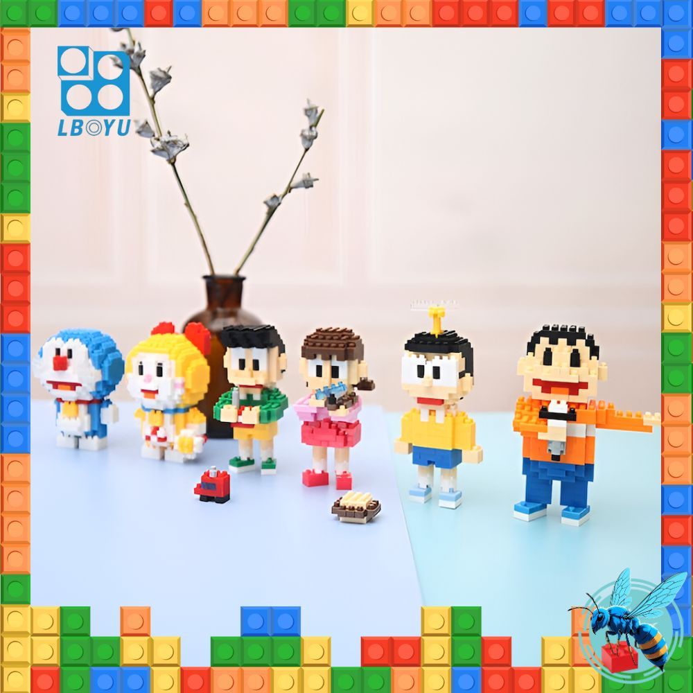 ตัวต่อนาโน โดเรม่อน Nanoblock Doraemon Size M ราคา ถูกที่สุด ดีลบีเคเค แกลเลอรีภาพที่ 8