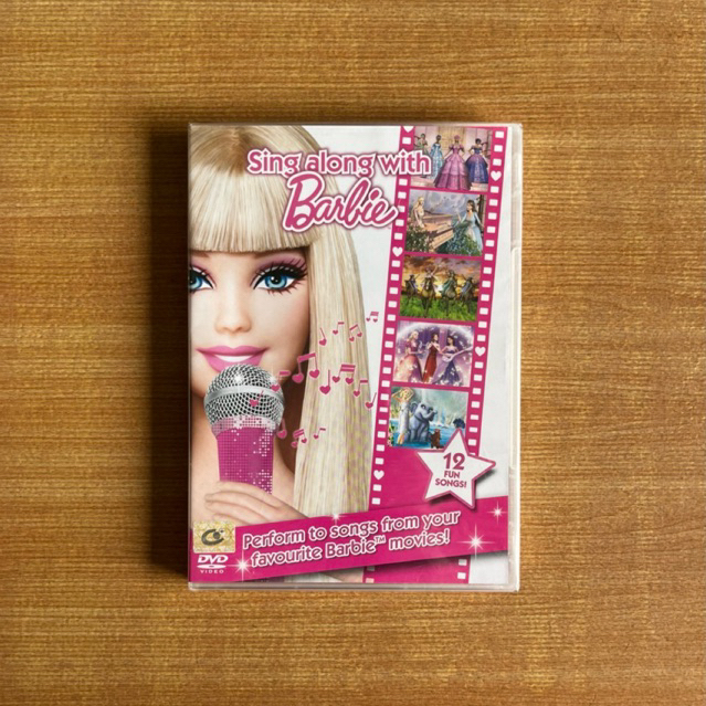 DVD : Sing Along with Barbie (2009) รวมเพลงร้องตามกับ บาร์บี้ [มือ 1 เสียงอังกฤษ] Cartoon / ดีวีดี ห